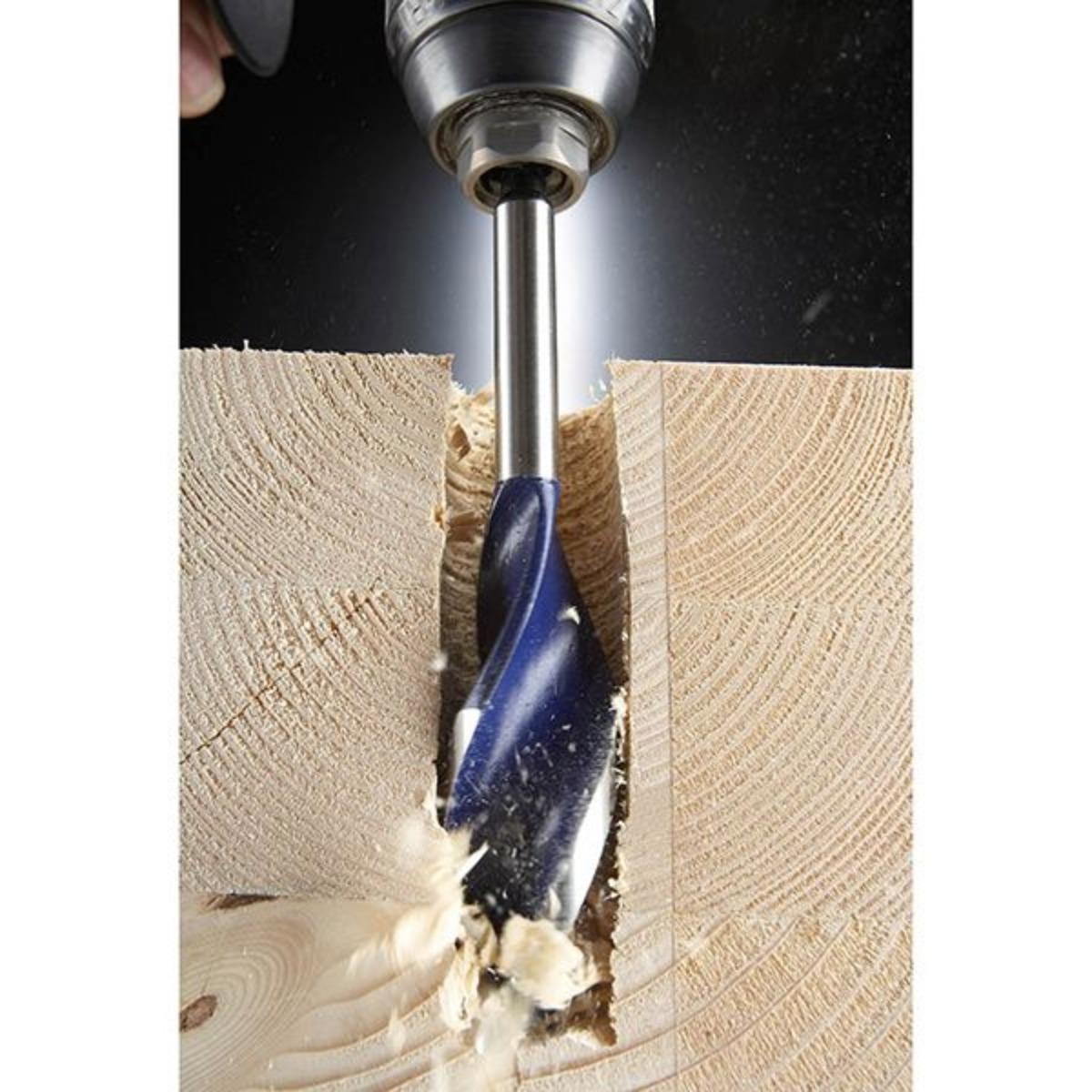 Irwin IRW10507602 6X Bit 14mm x 159mm Blue Groove Wood Drill Bit