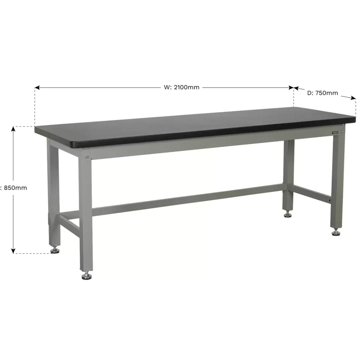 Sealey API2100 Workbench Steel Industrial 2.1mtr