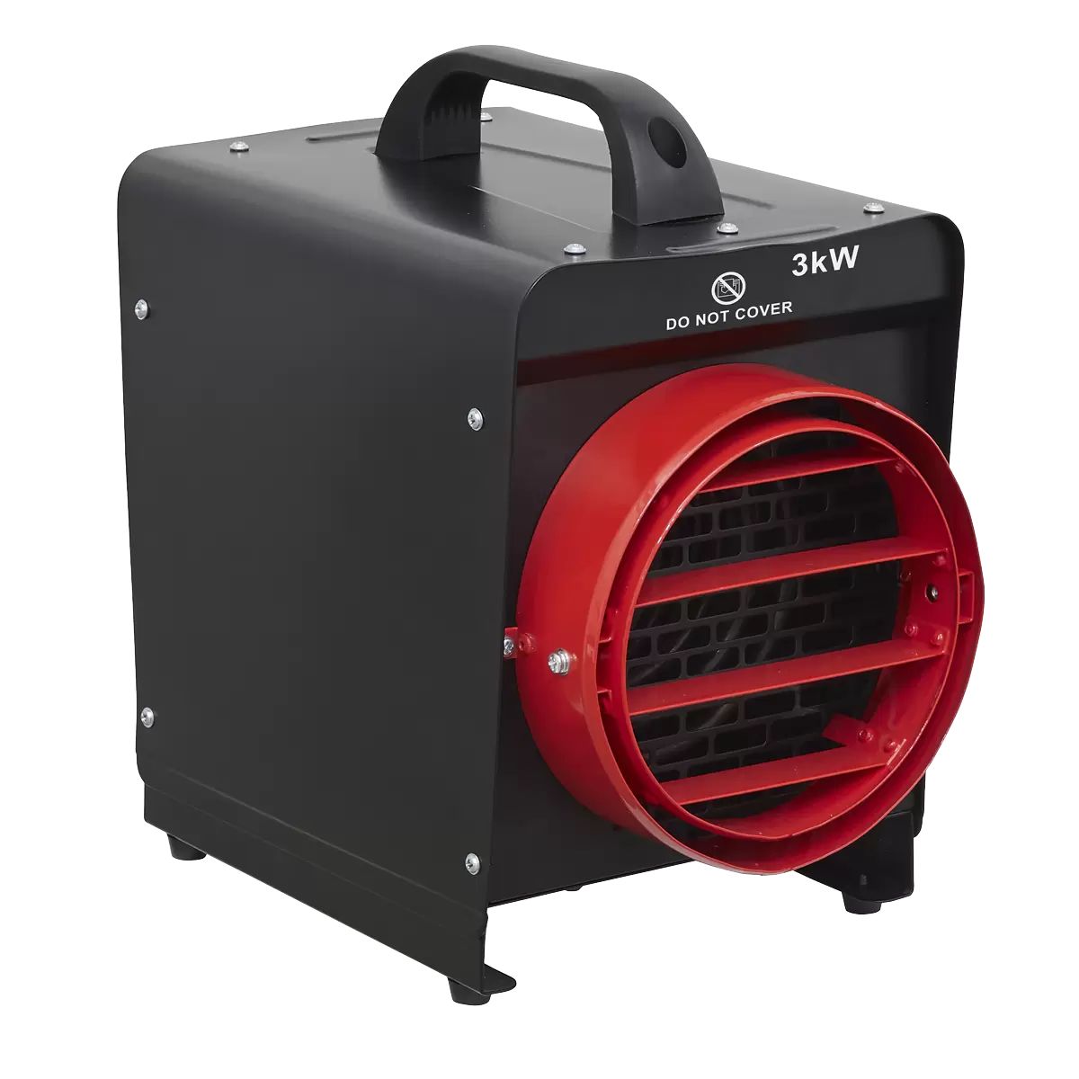 Sealey DEH3001 Industrial Fan Heater with Ducting 3KW/230V