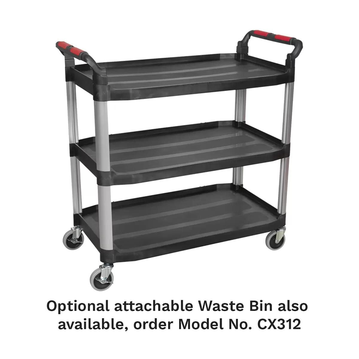 Sealey CX310 3-Level Composite Workshop Trolley