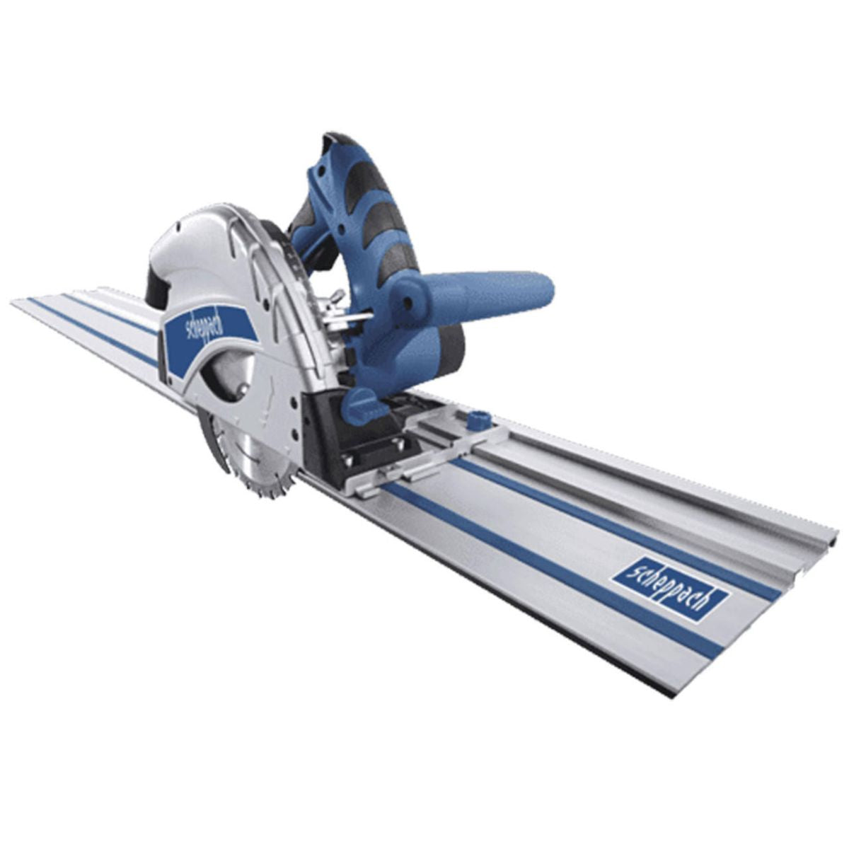 Scheppach PL55 Professional Plunge Saw with 2 x 700mm Guide Rails 230V/1200W