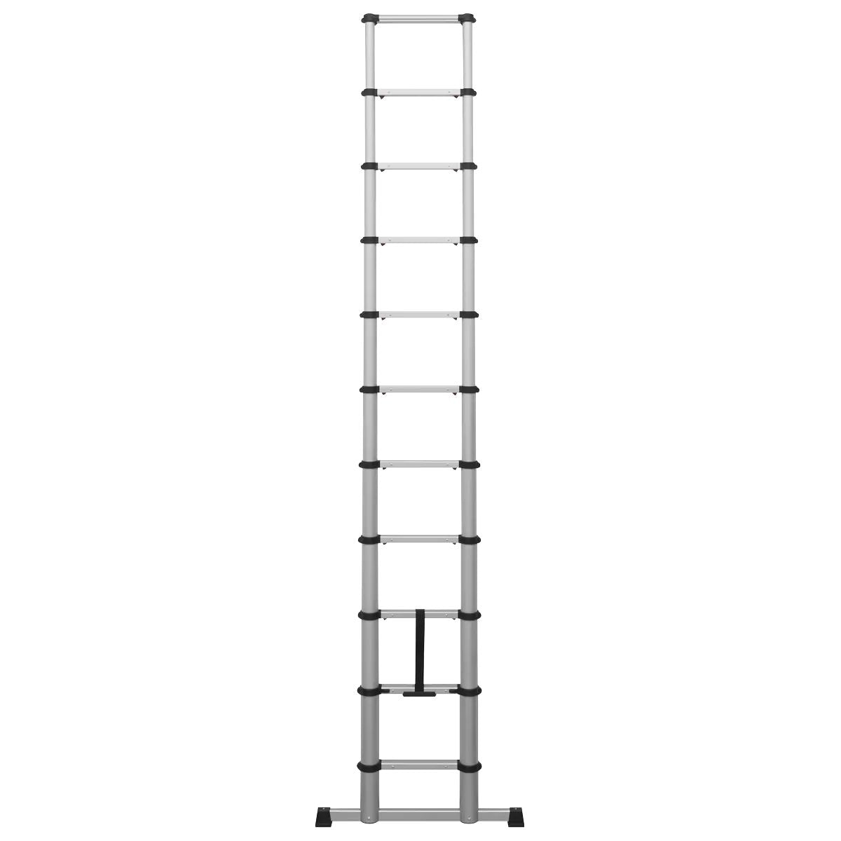 Sealey ATL11 Trade Aluminium Telescopic Ladder 11-Tread EN 131