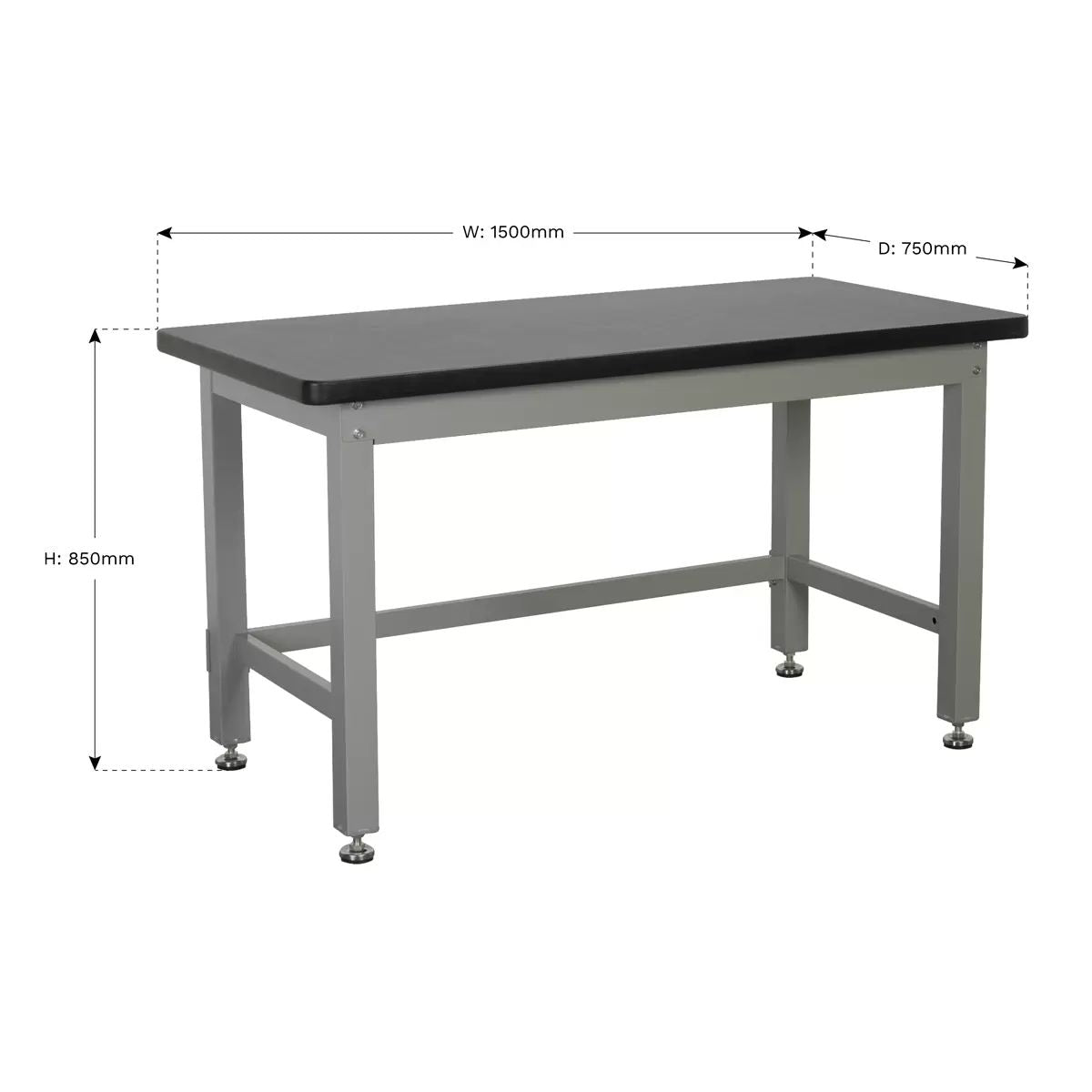 Sealey API1500 Workbench Steel Industrial 1.5mtr