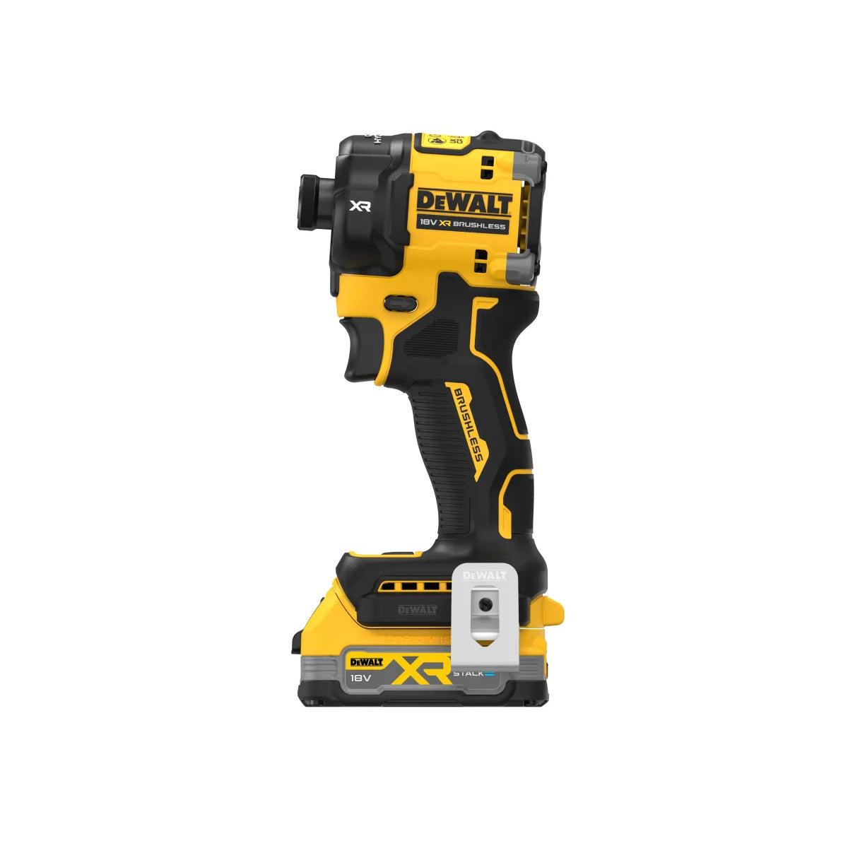 DeWalt DCF870E2T 18V Hydraulic Brushless Impact Driver 2 x 1.7Ah POWERSTACK Batteries Charger & Kitbox