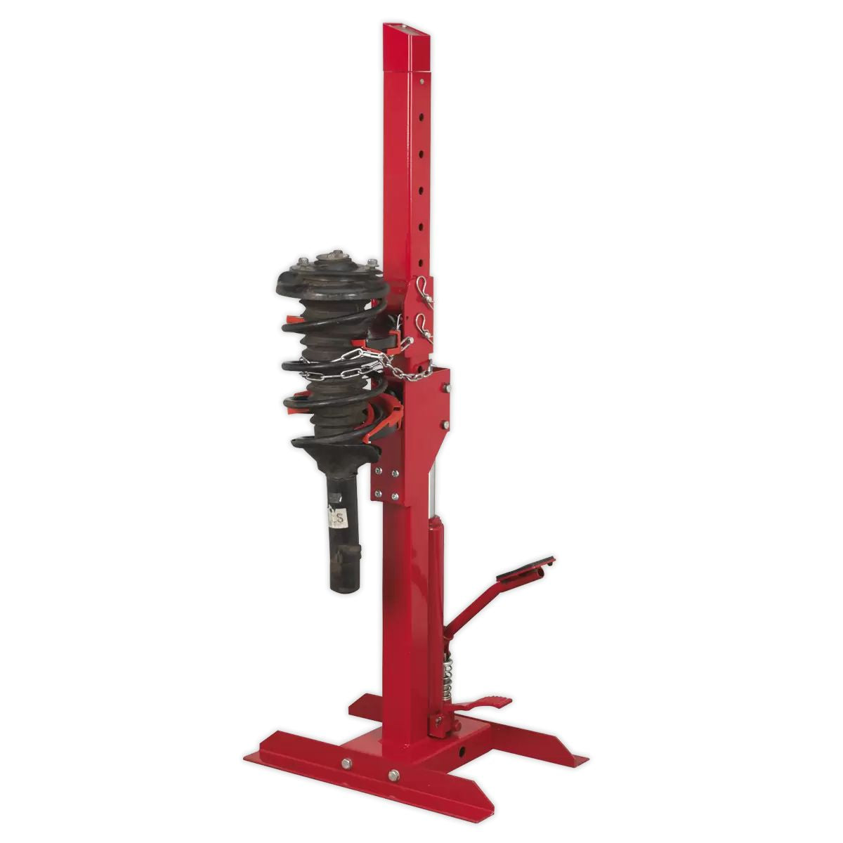 Sealey RE2311 2000kg Hydraulic Coil Spring Compressing Station with Gauge