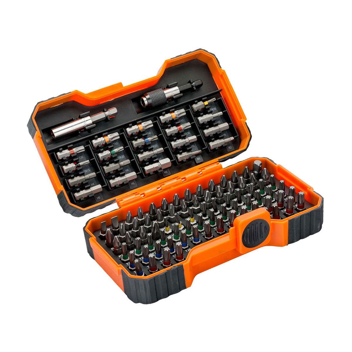 Bahco Screwdriver Bit Set 100 Piece with 2 Bit Holders 59/S100BC