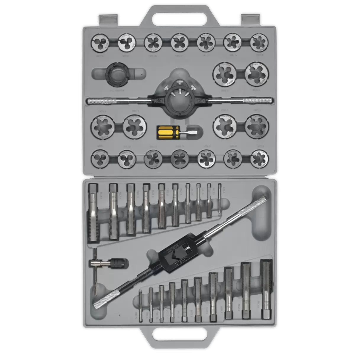 Sealey AK303 Tap & Die Set Split Dies 45pc