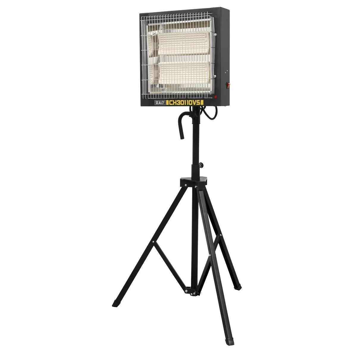 Sealey CH30110VS 2.4kW Floor Stand Ceramic Heater Adjustable, Portable with 7-Day Timer 110V