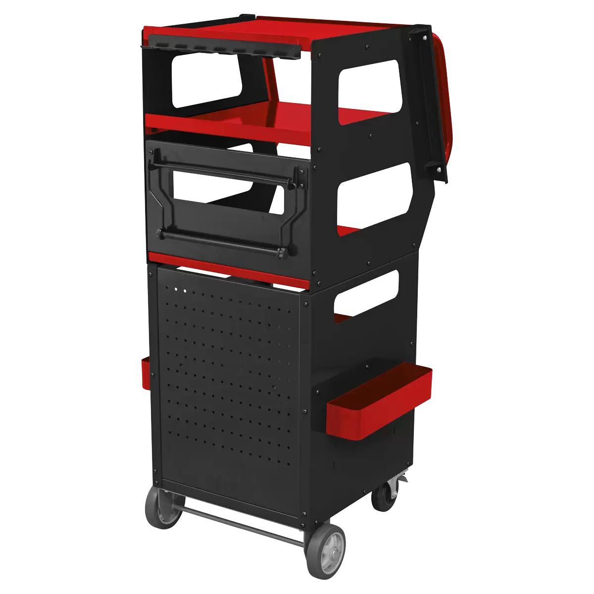 Sealey APDT435R 4-Level Multipurpose Trolley Versatile Tool for Diagnostics and Repairs