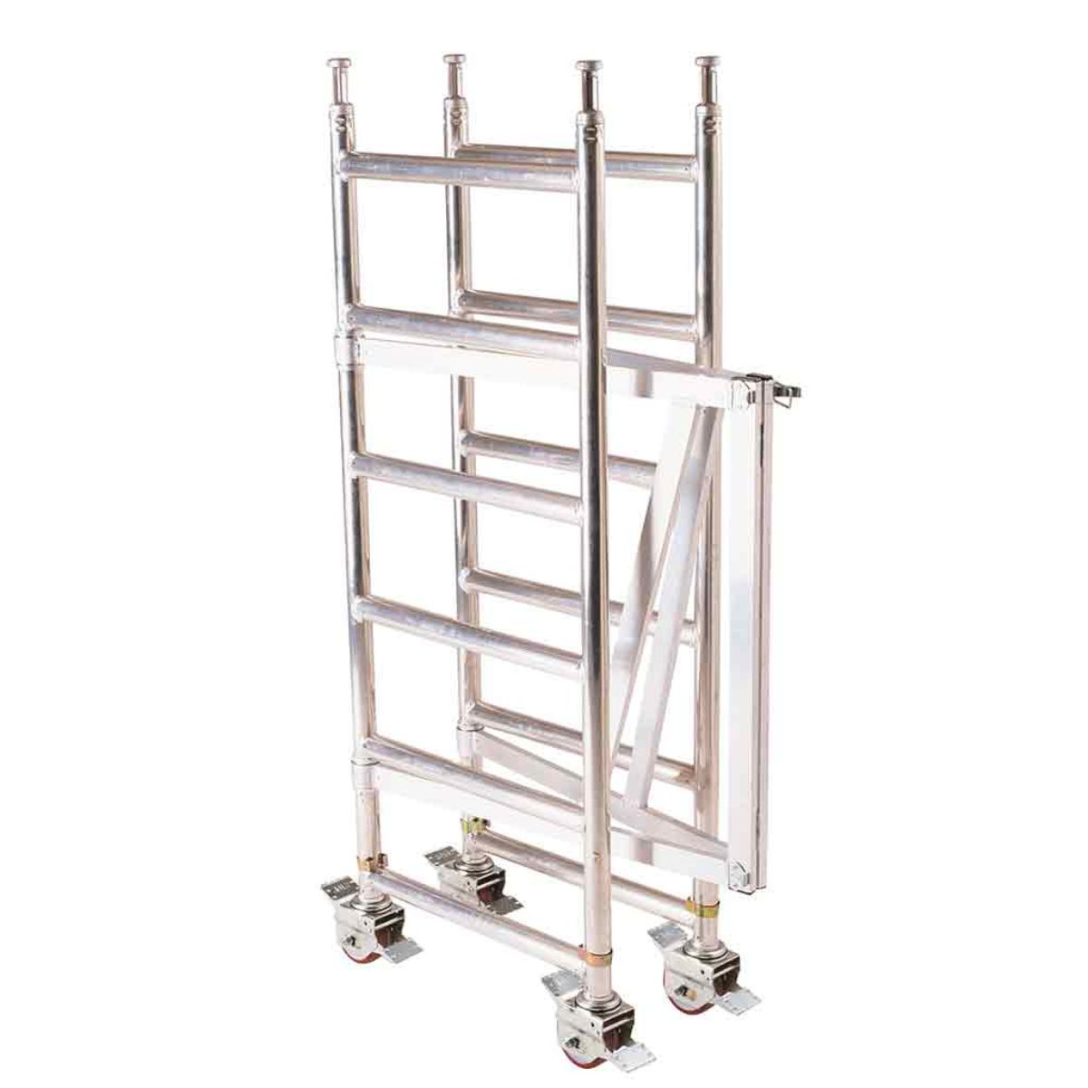 TB Davies 1.5m Centre fold Aluminum Scaffold Tower Compact & Easy to Assemble 3010-012