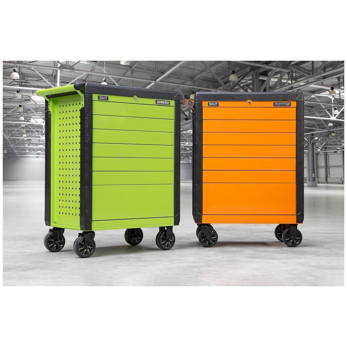 Sealey APPD7O Rollcab 7 Drawer Push-To-Open