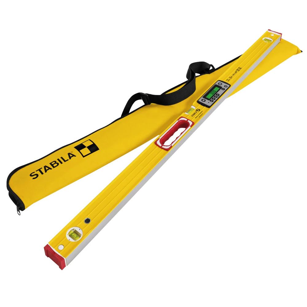 Stabila STB19826 TECH 196 DL Digital Spirit Level 122cm for Accurate Measurements 19826