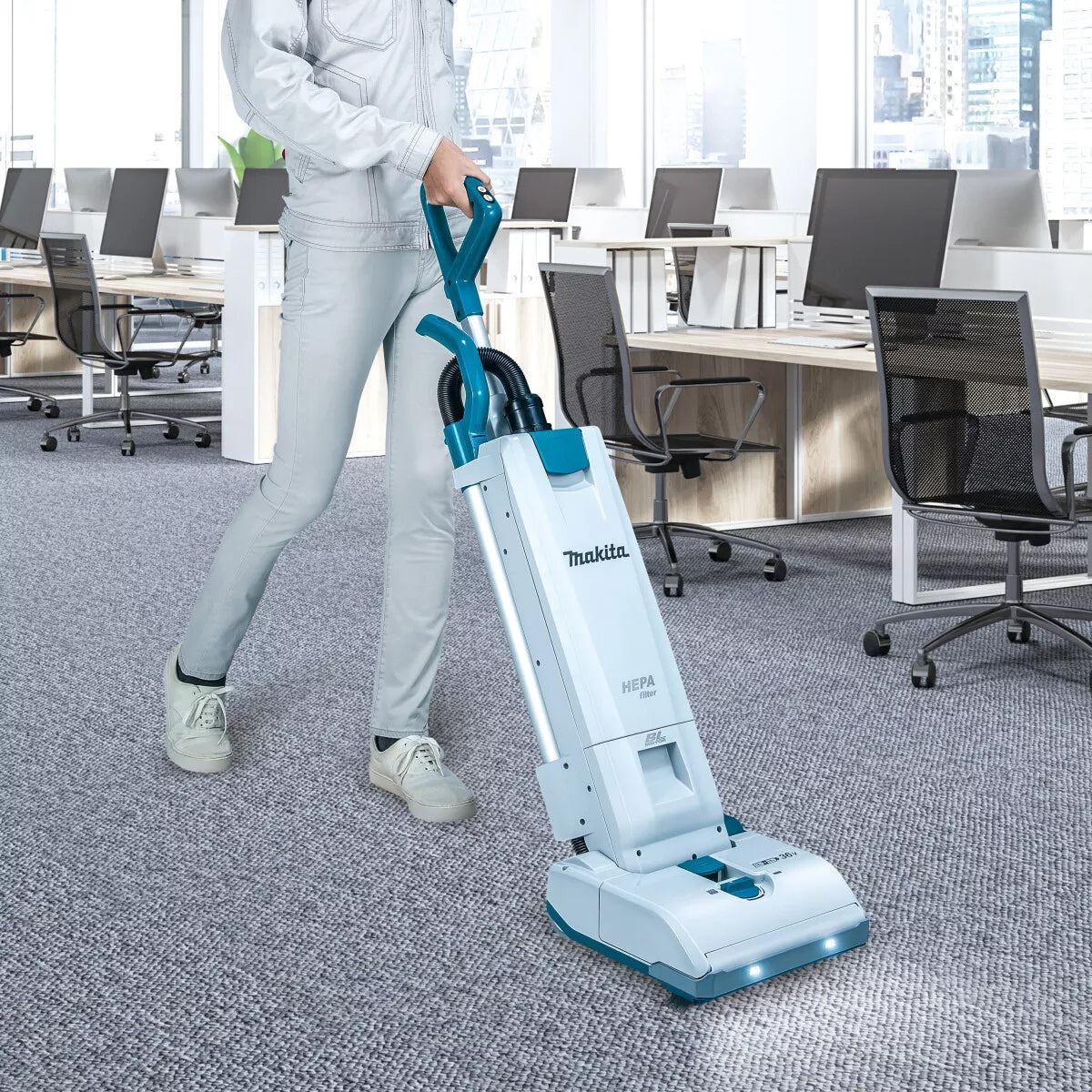 Makita DVC560Z 36V LXT Brushless Upright Vacuum Cleaner Body Only