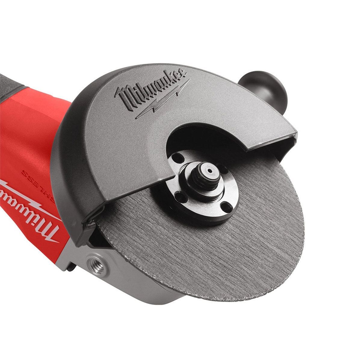 Milwaukee M18BLSAG125XPD-0 18V 125mm Brushless Angle Grinder with 1 x 2.0Ah Battery & Charger