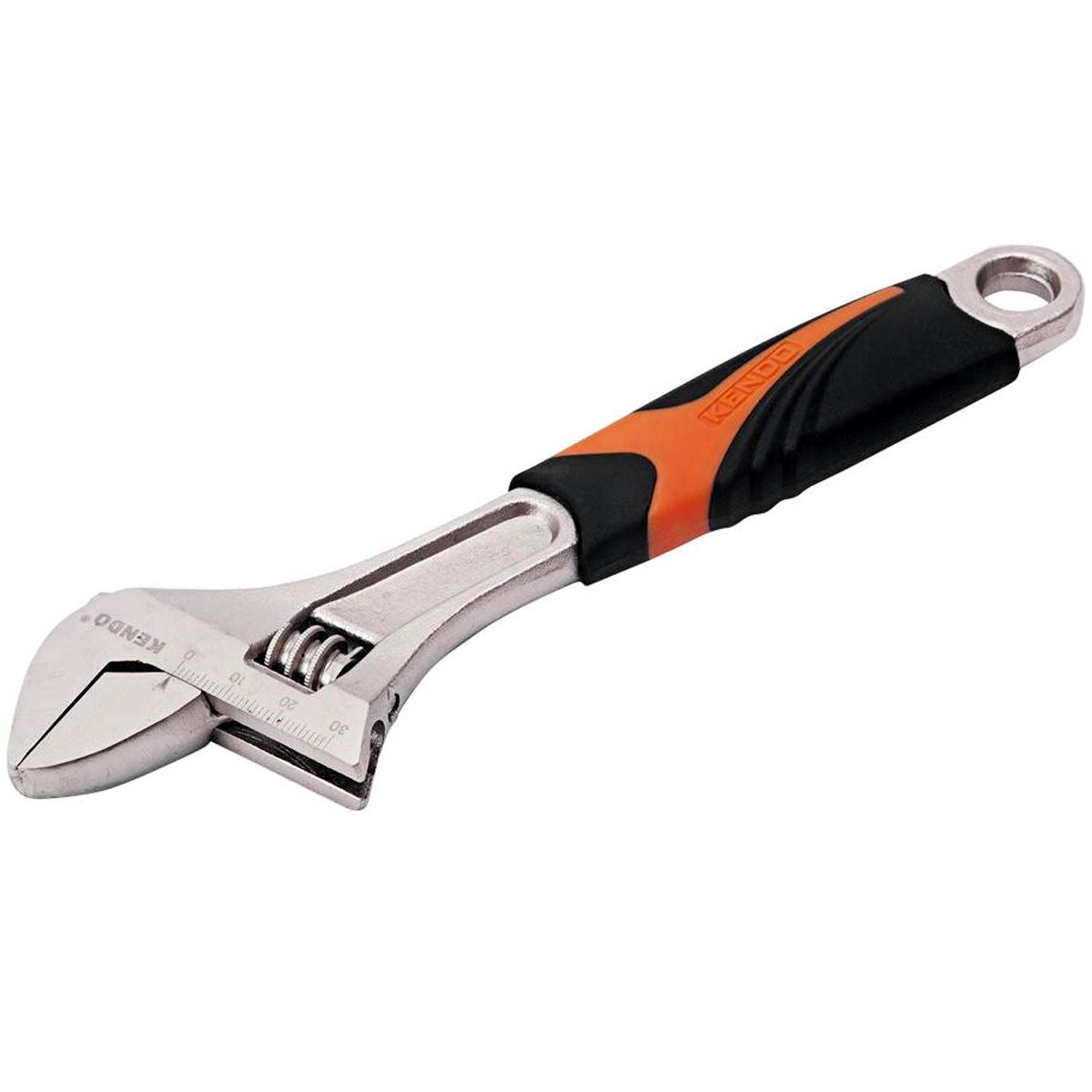 Kendo 250mm Extra-Wide Opening Adjustable Wrench