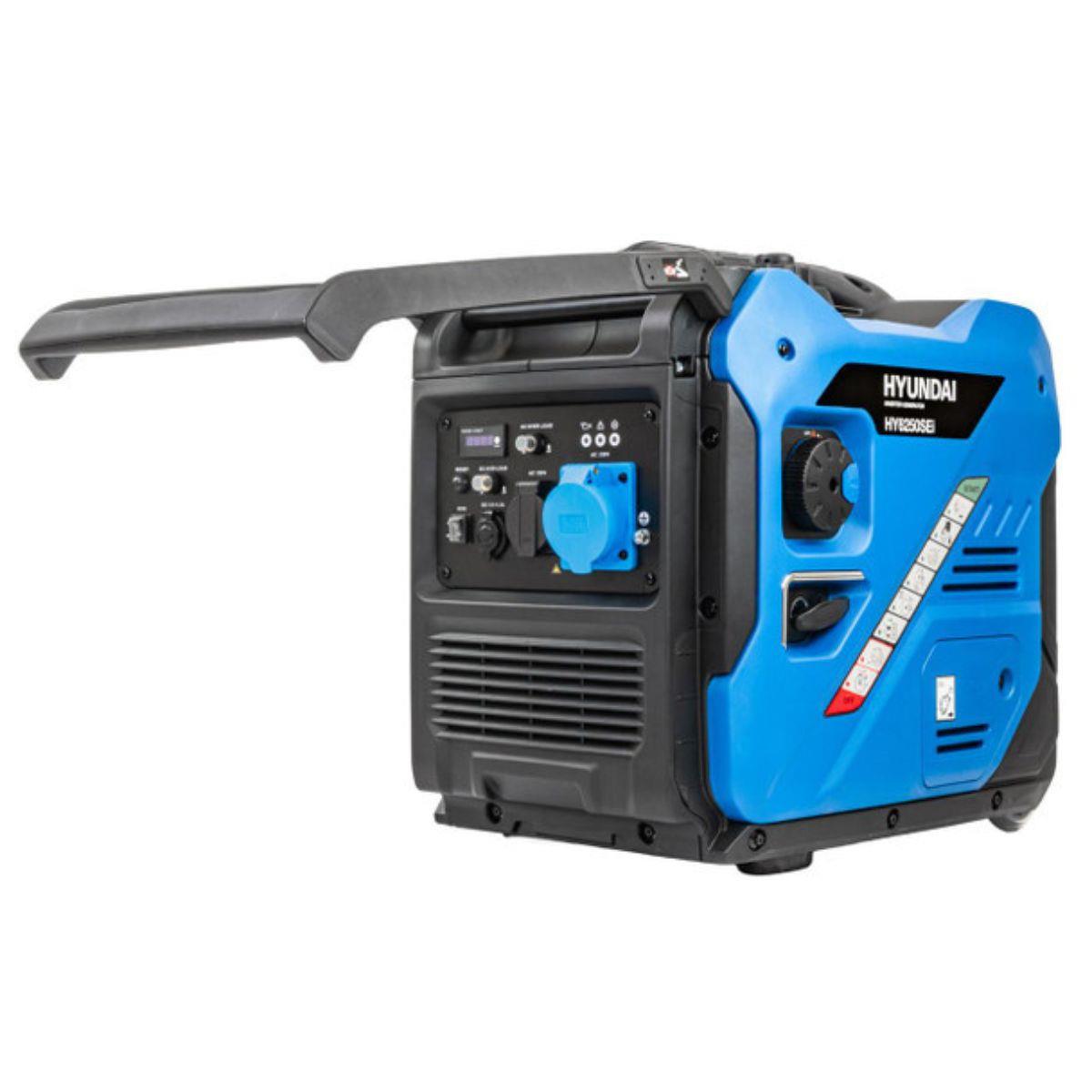 Hyundai HY6250SEi Inverter Generator Electric Start Pure Sine Wave 230V/5500W