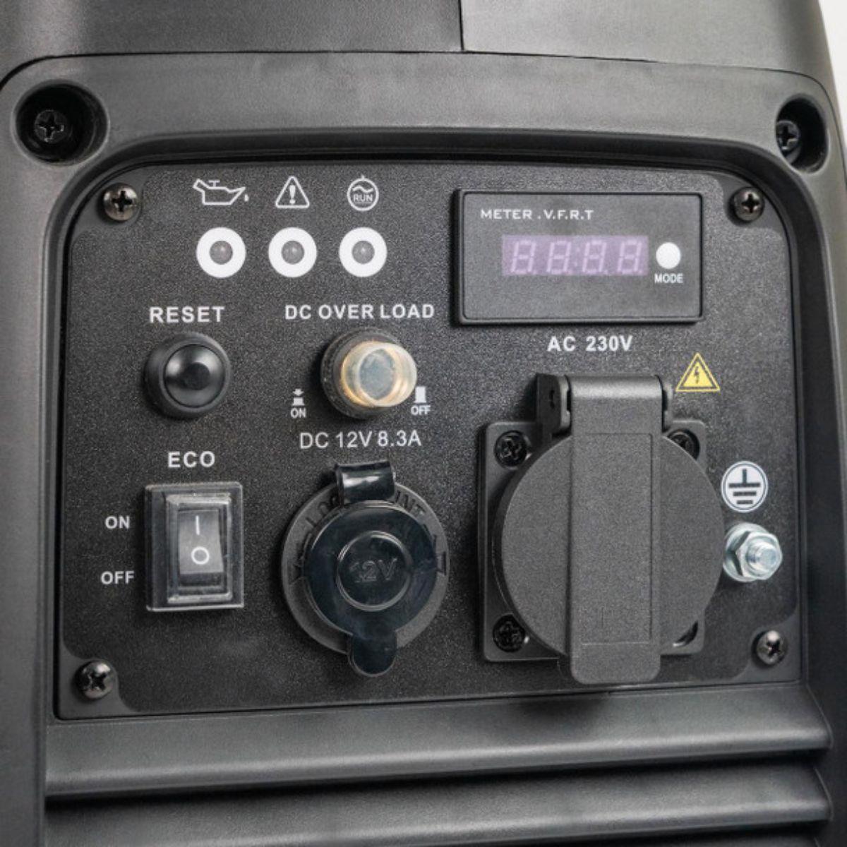 Hyundai HY2350Si Inverter Generator Recoil Start Pure Sine Wave 230V/2000W