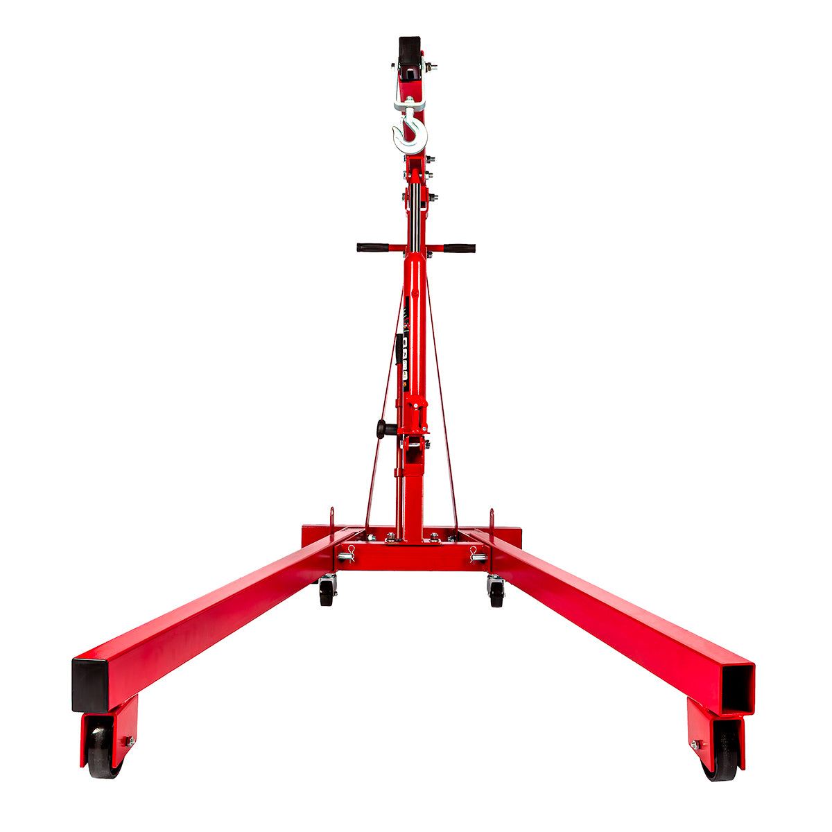 Big Red Torin 2-Ton Hydraulic Folding Engine Crane, Lifting Range 25-2240 mm