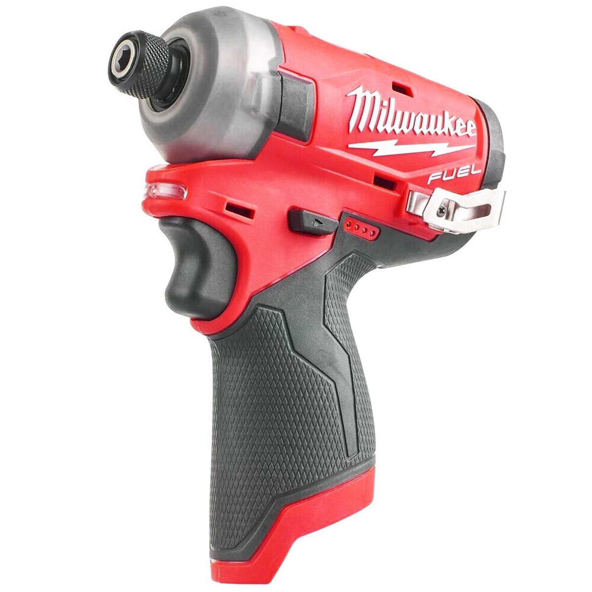 Milwaukee M12FQID-0 12V Hydraulic Impact Driver With 1 x 2.5Ah Battery & Charger