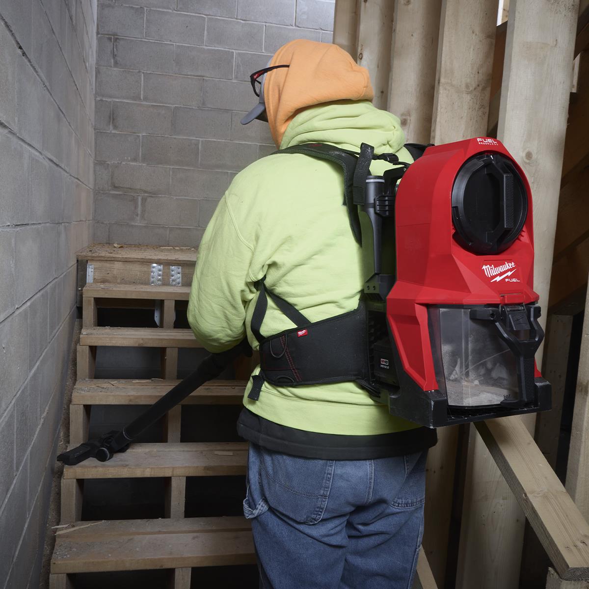 Milwaukee M18FBPV2-0 18V M18 FUEL Brushless L-Class Backpack Vacuum Body Only 4933500039