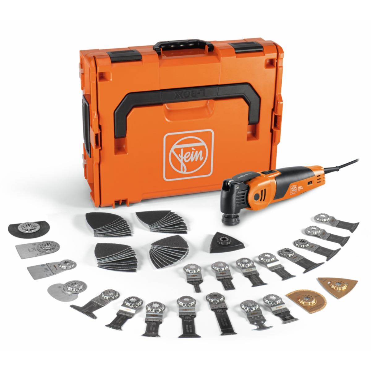 Fein Multimaster MM 700 PLUS Selection Oscillating Multi-Tool 230V With L-Boxx & 61 Accessories - 72296865240