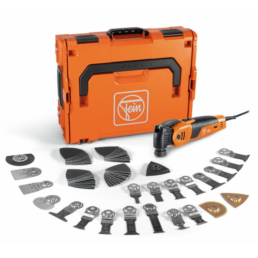 Fein Multimaster MM 700 PLUS Selection Oscillating Multi-Tool 230V With L-Boxx & 61 Accessories - 72296865240
