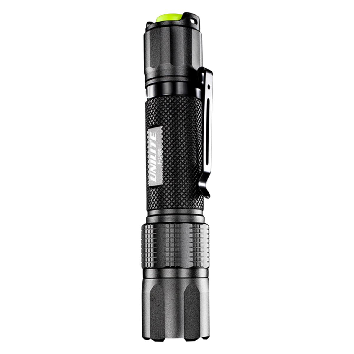 Unilite Dual Power Rechargeable Aluminium LED Flashlight F-1400