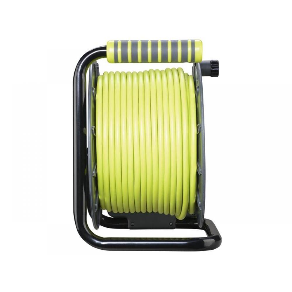 Masterplug PRO-XT Open Cable Reel 13A 4-Socket 50M 240V OLU50134SL-PX
