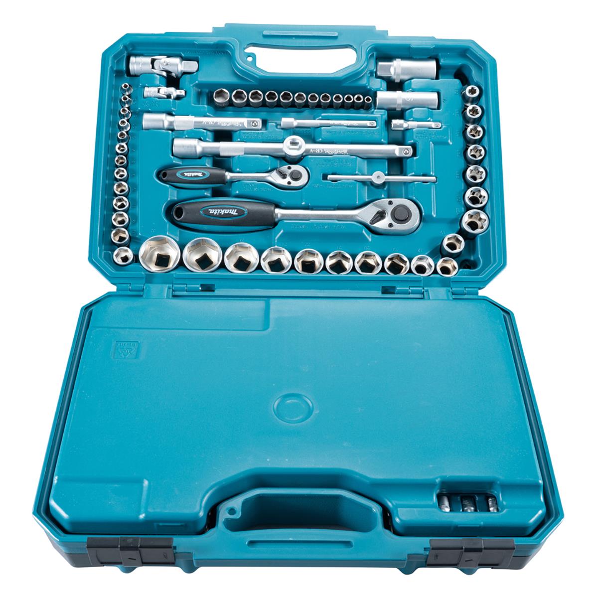 Makita E-10883 Maintenance Tool Set Of 221 Pieces In Case