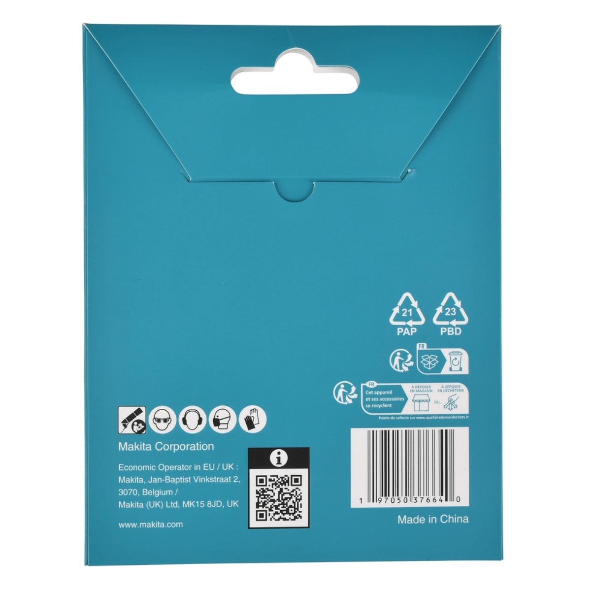 Makita D-82747 Triangular Net Sanding Pad 93mm A240 Pack of 5