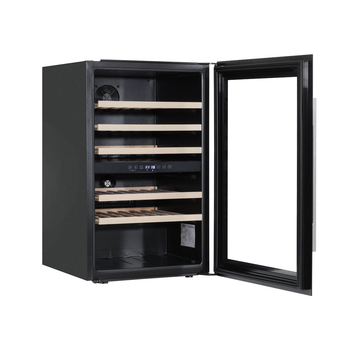 Sealey DH118 Baridi 57 Bottle Dual Zone Built-In Fridge & Cooler 60cm