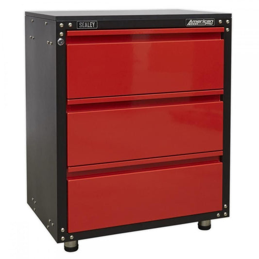 Sealey APMS82 Modular 3 Drawer Cabinet Worktop 665mm