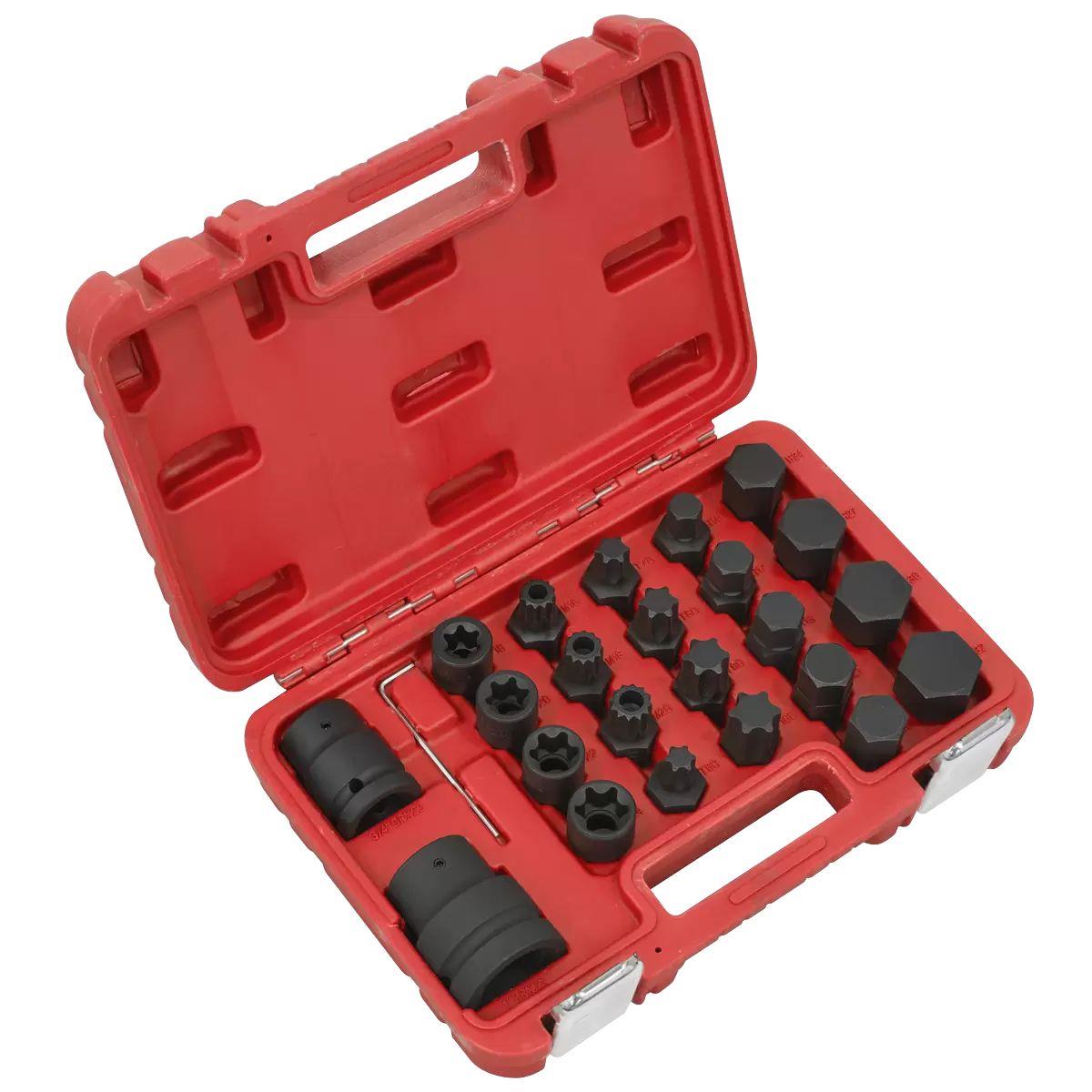 Sealey SX054 Impact Socket & Bit Set 3/4