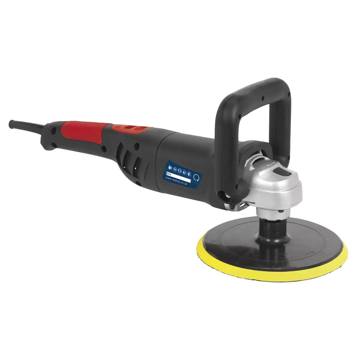 Sealey ER1700PD Lightweight 180mm Digital Polisher 230V/1100W