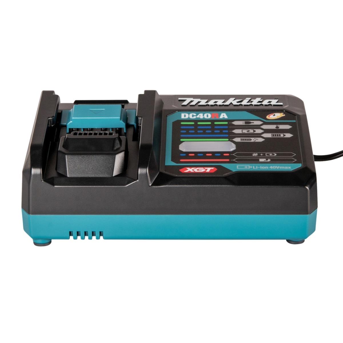 Makita 1911C9-1 40V Max XGT Power Source Kit 2 x 4.0Ah Batteries With 240V Fast Charger & Case