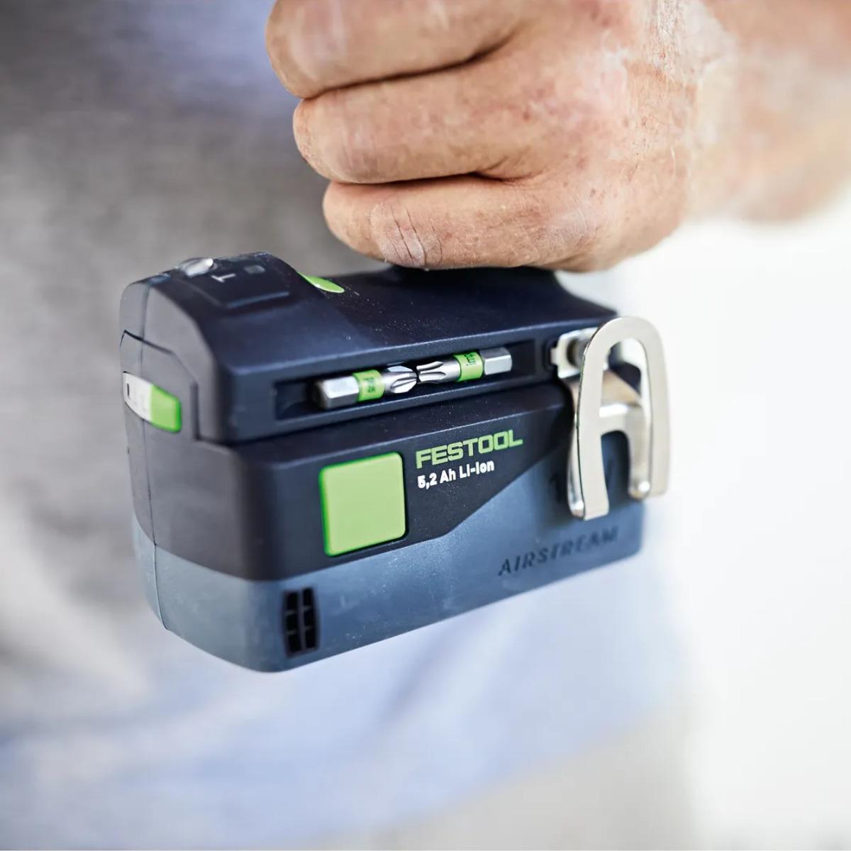 Festool TID 18 HPC4,0I-Set T18GB 18V Brushless Impact Driver & Drill Driver Twin Set with 2 x 4.0Ah Battery, Charger & Case 577245