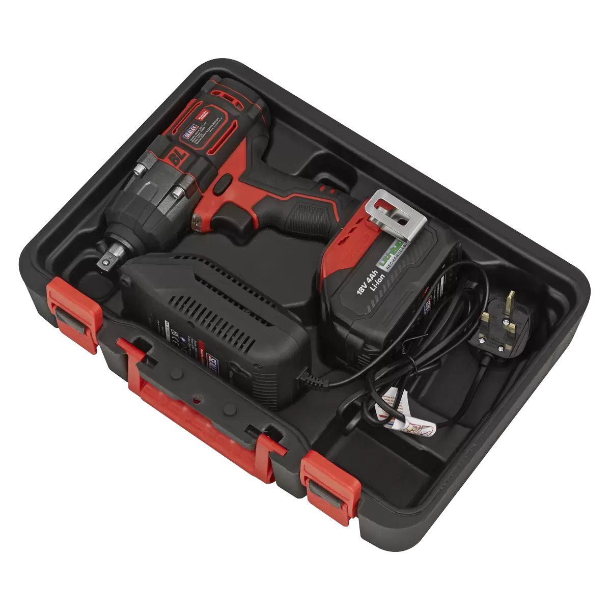 Sealey CP650LI 18V Cordless Brushless Impact Wrench 1/2