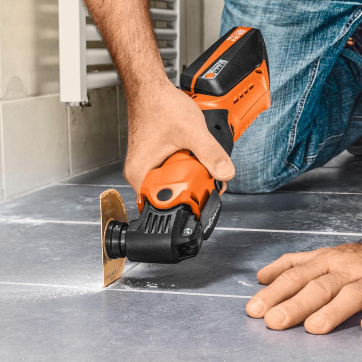 Fein MM 500 PLUS STARLOCK MultiMaster Oscillating Multi-Tool In Case With 34 Accessory Set