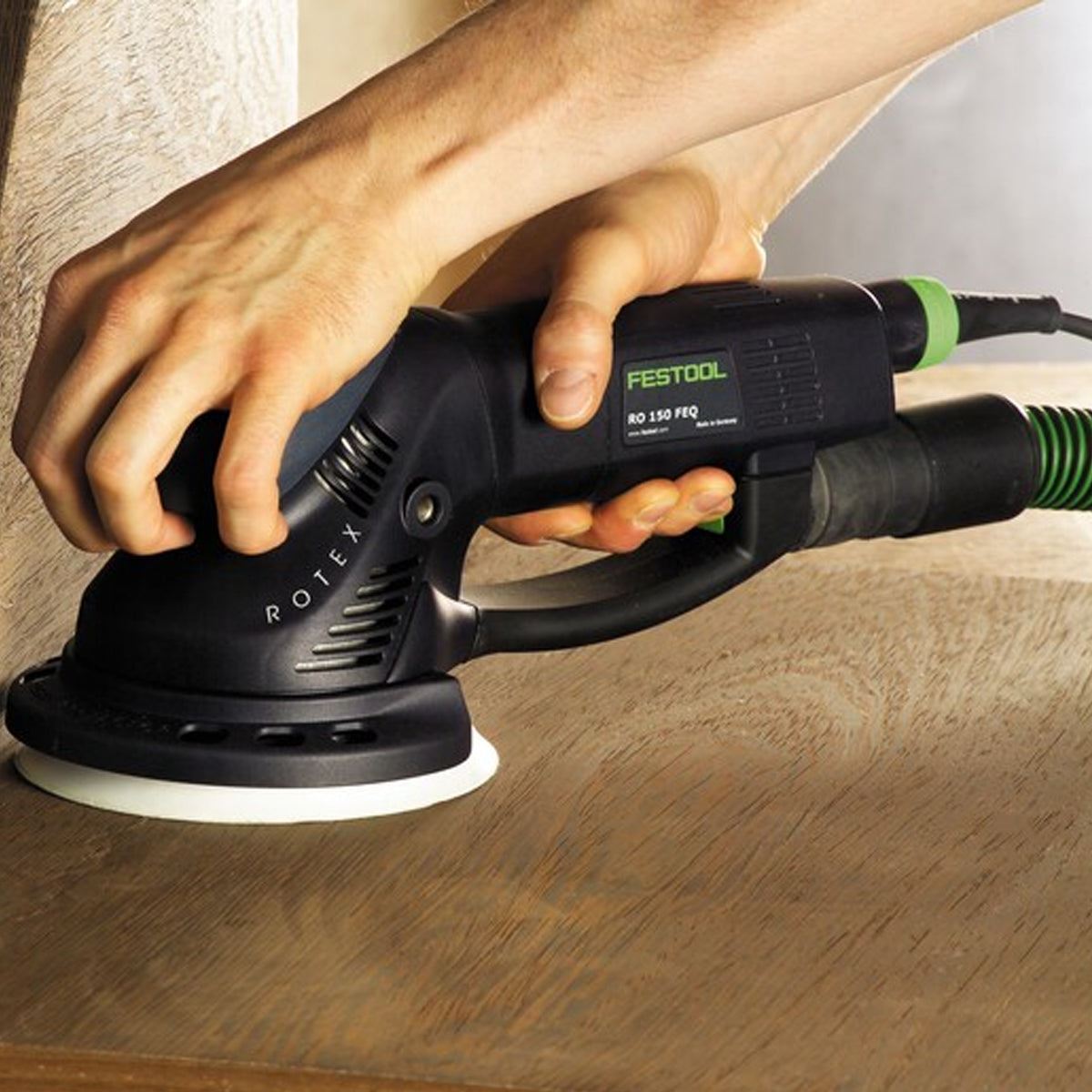 Festool ROTEX RO 150 FEQ-Plus 150mm Geared Eccentric Sander 110V GB With Systainer - 576021