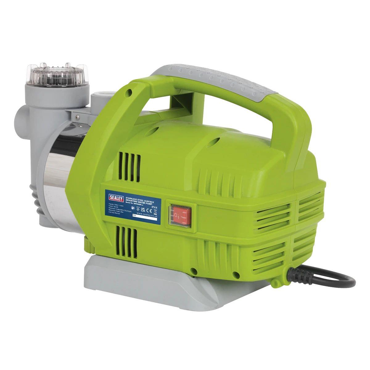 Sealey WPS062S Surface Mounting Water Pump 55L/min 230V