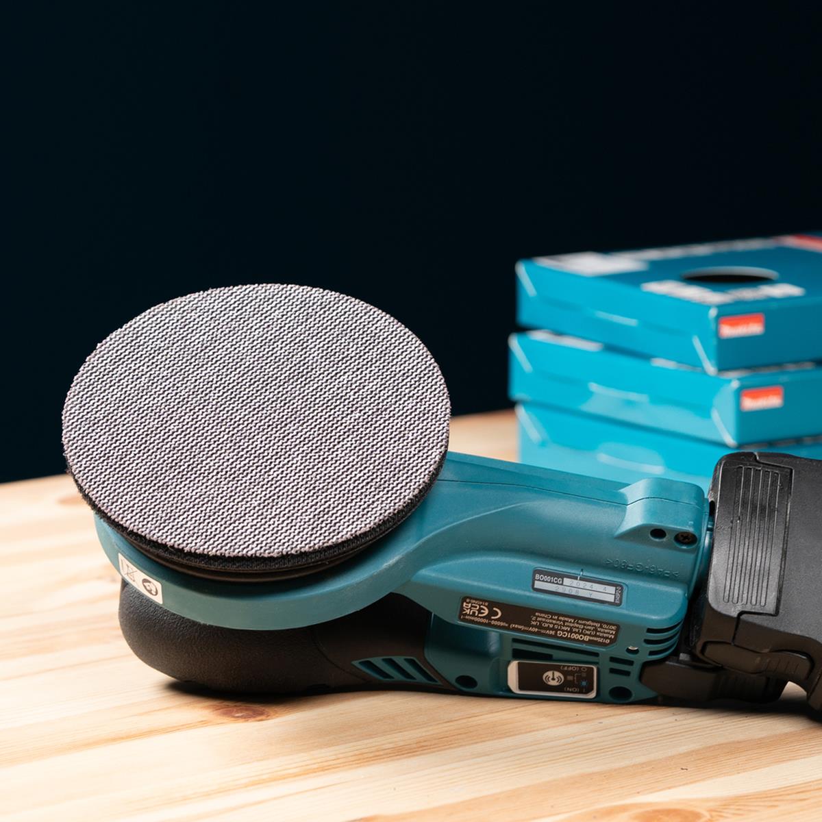 Makita D-78667 Net Sanding Disc 125mm A120 - Pack of 10