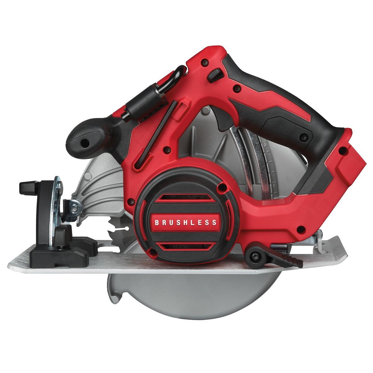 Milwaukee M18BLCS66-0 18V Brushless 190mm Circular Saw with 1 x 5.5Ah Battery Charger & Bag