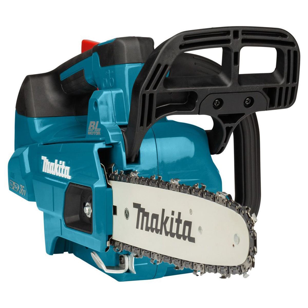 Makita DUC256Z 36V Brushless 25cm Chainsaw with 2 x 5.0Ah Battery & Charger