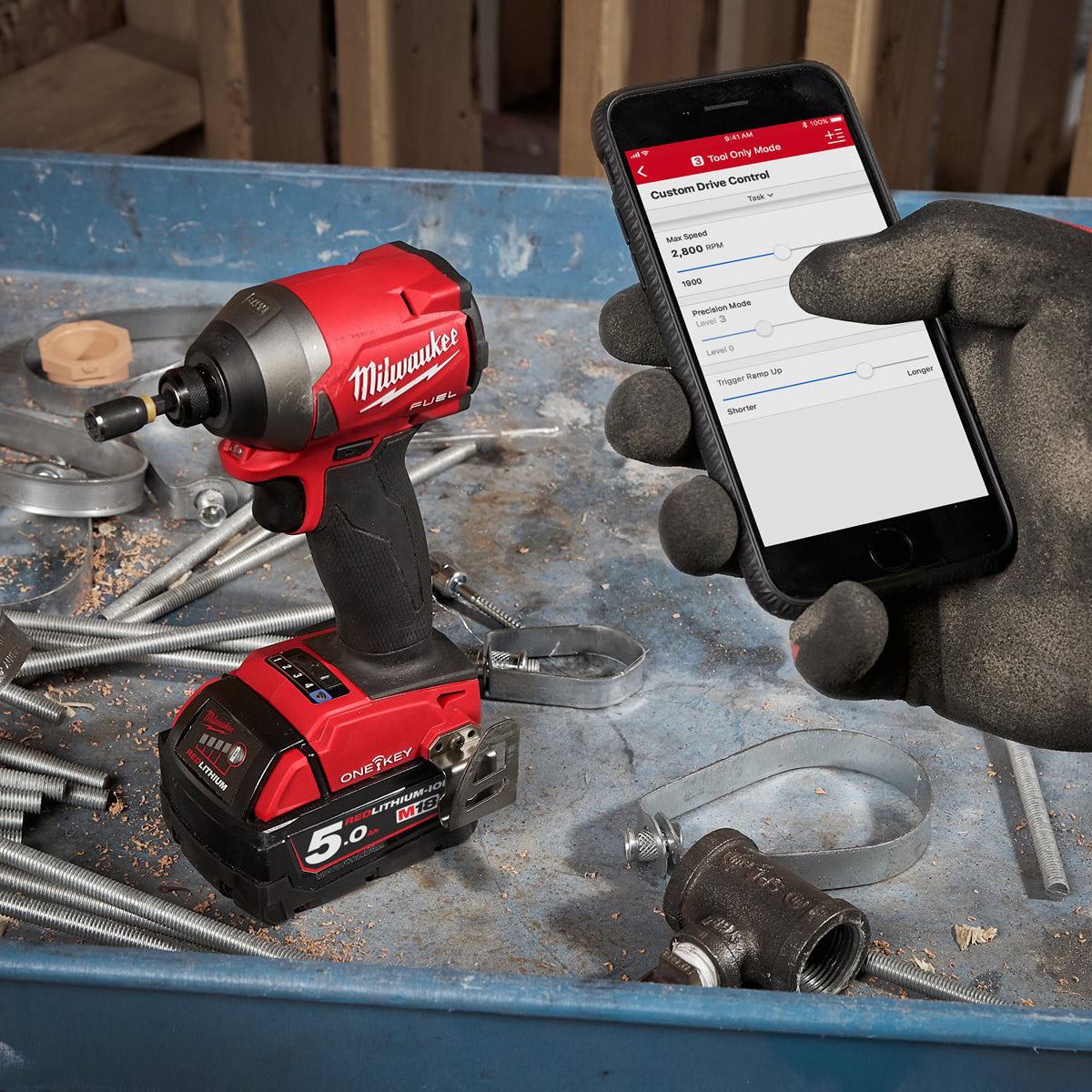 Milwaukee M18ONEID2-0X Fuel 18V Brushless 1/4