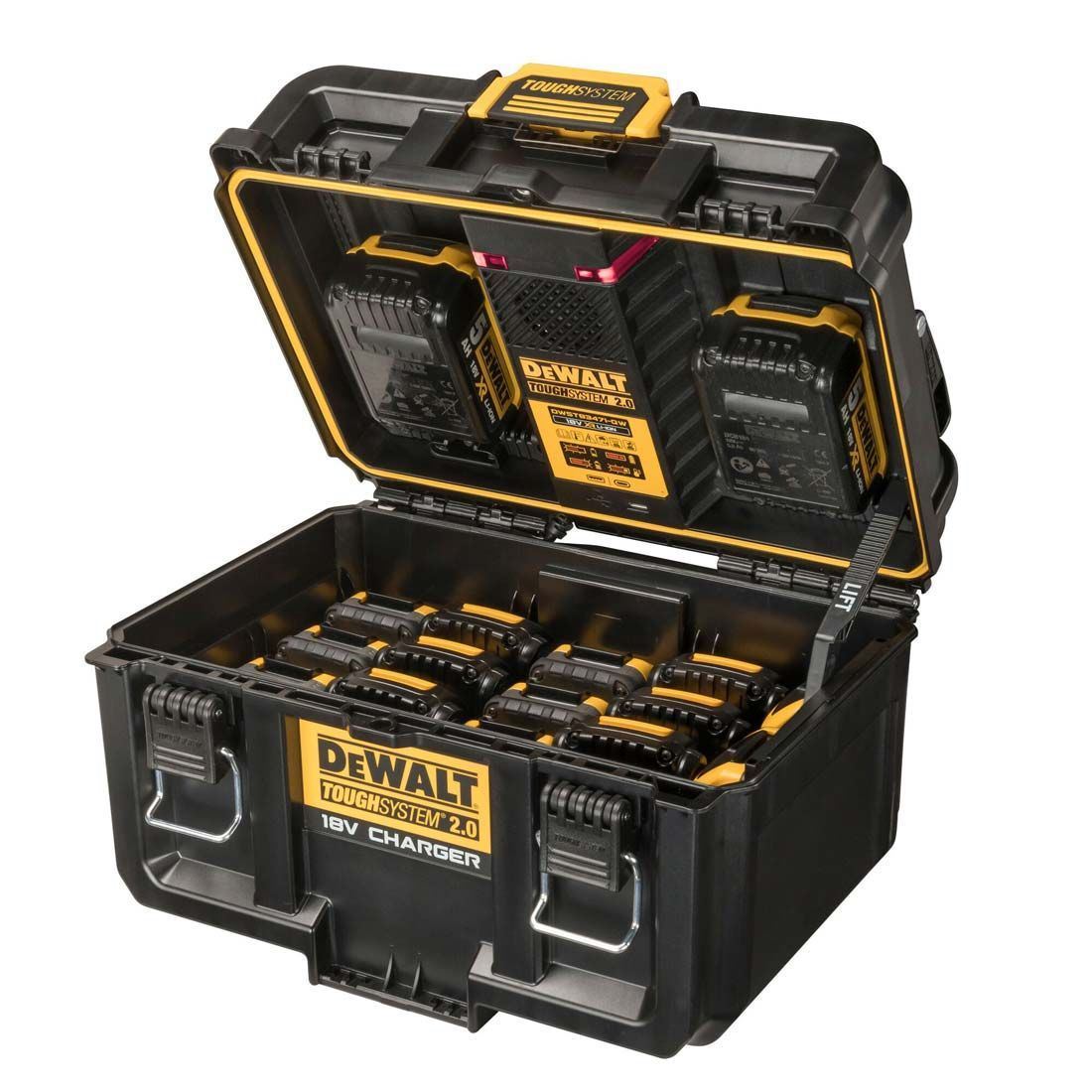 DeWalt DWST83470 Toughsystem 2.0 Charger Box with 2 x 5.0Ah DCB184 Battery