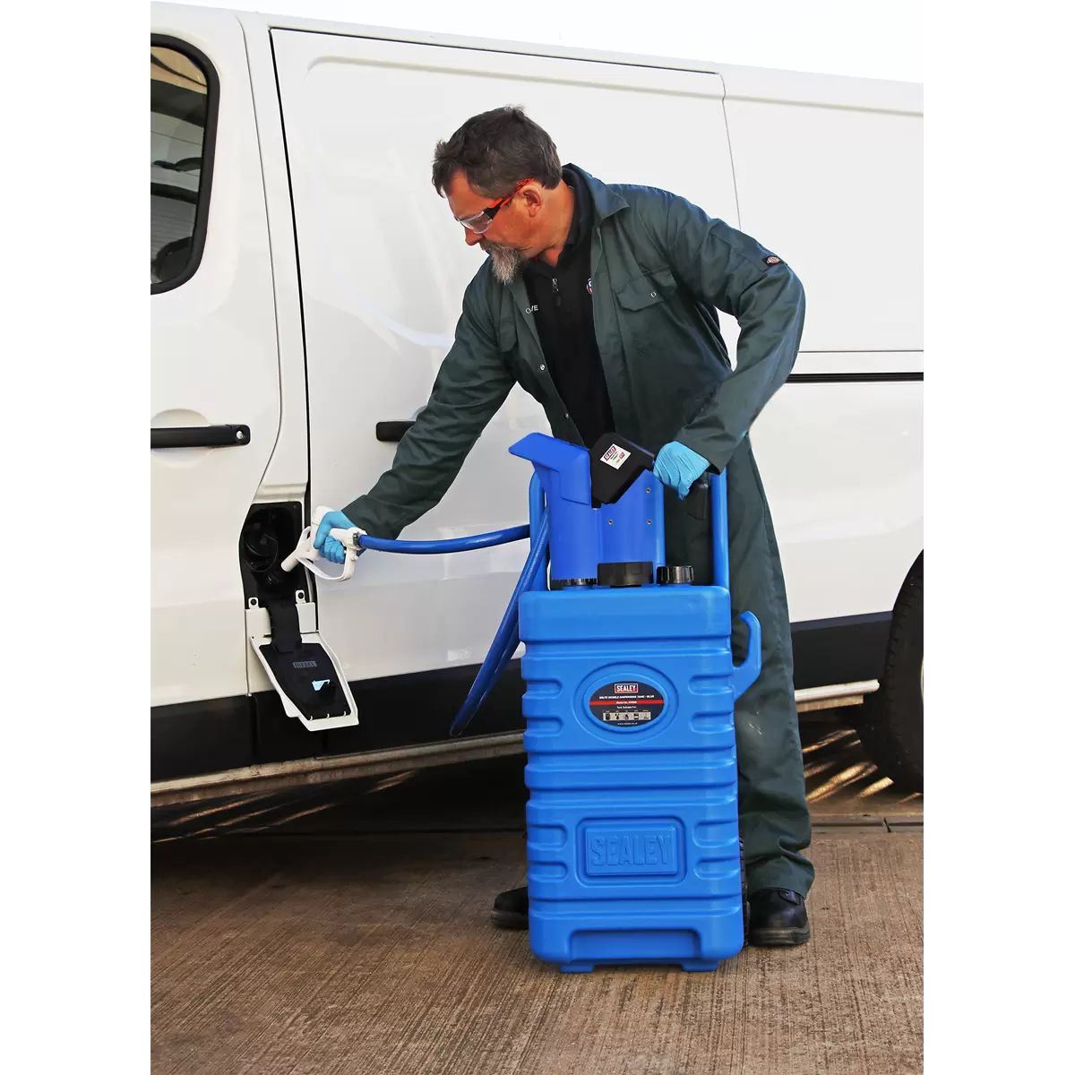 Sealey DT55BCOMBO1 Mobile Dispensing Tank 55ltr with AdBlue Pump