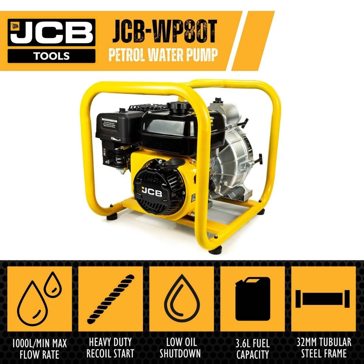 JCB WP80T 80mm 3