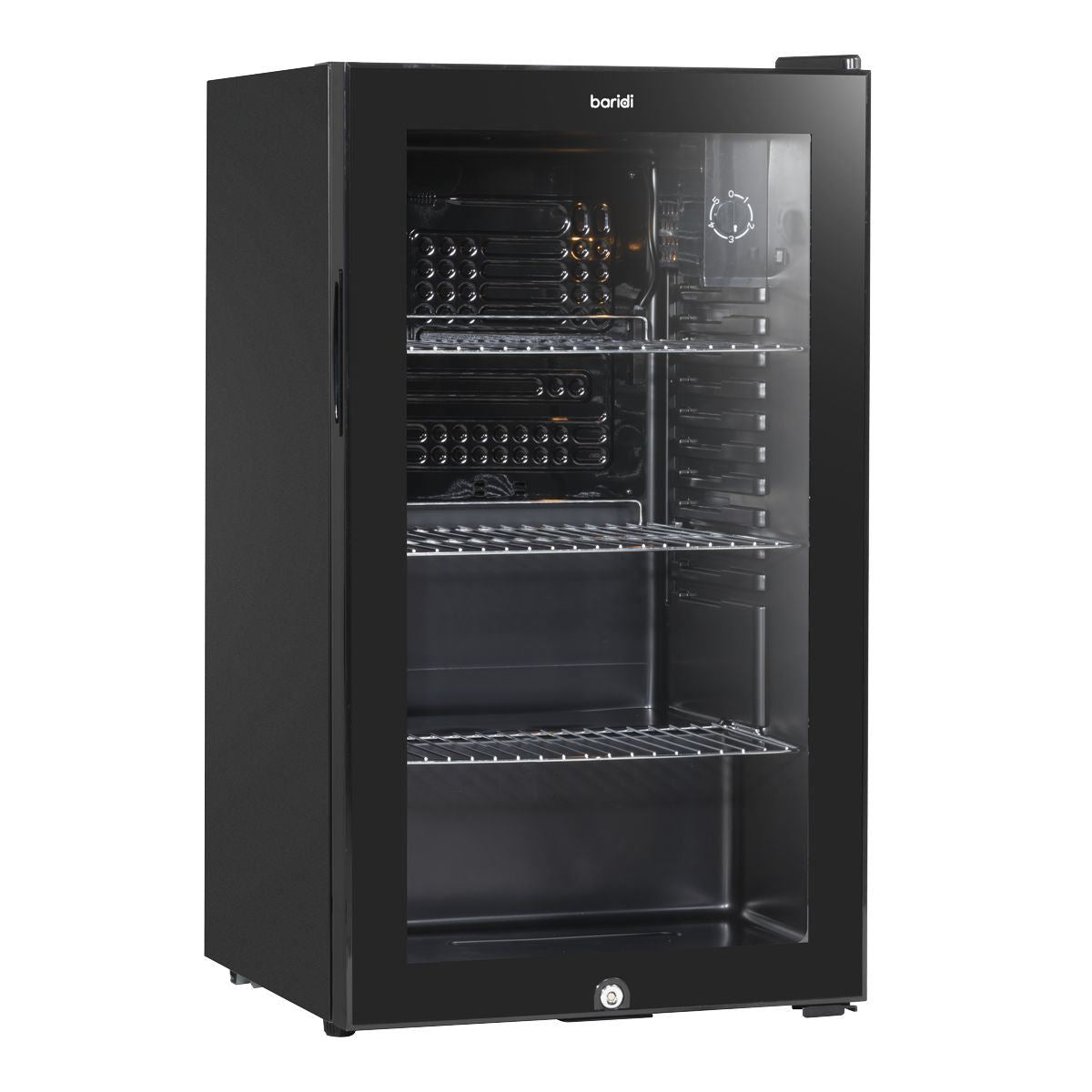 Sealey DH13 Baridi Drinks Fridge 85L Capacity Black 240V/10W