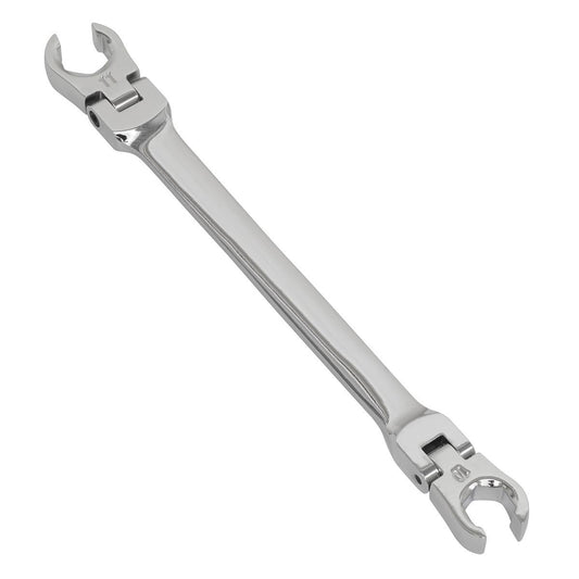 Sealey Premier Flexi-Head Flare Nut Spanner 10 x 11mm AK26521