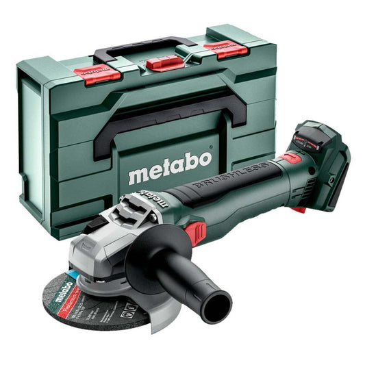 Metabo W 18 LT BL 11-125 18V 125mm Brushless Angle Grinder Body Only in Metabox 613052840